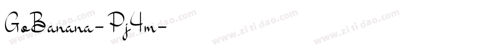 GoBanana-Pj4m字体转换