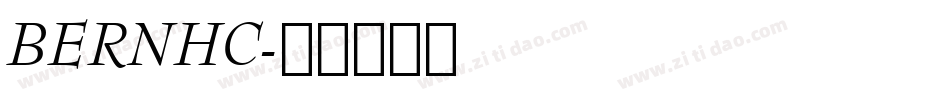 BERNHC字体转换