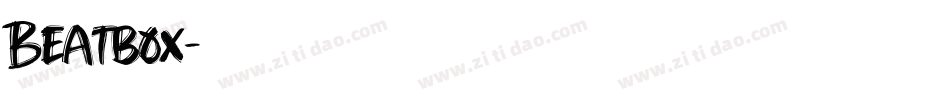 Beatbox字体转换