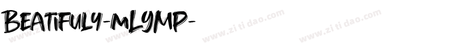 Beatifuly-mLYMP字体转换