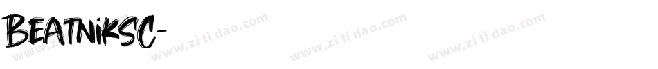 BeatnikSC字体转换