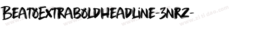 BeatoExtraboldheadline-3nrz字体转换