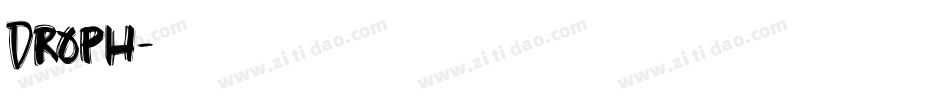 Droph字体转换