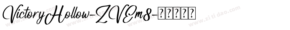 VictoryHollow-ZVEm8字体转换