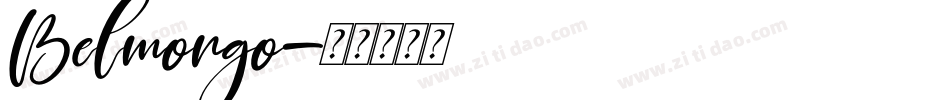 Belmongo字体转换