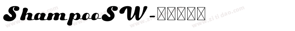 ShampooSW字体转换