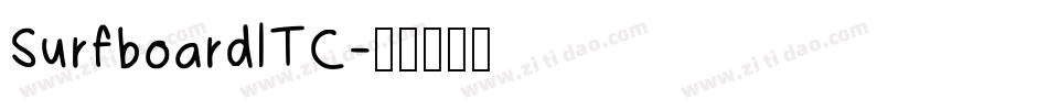 SurfboardITC字体转换