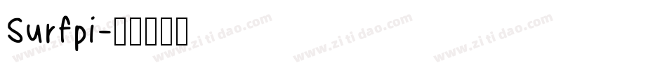 Surfpi字体转换