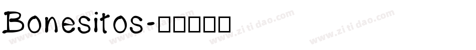 Bonesitos字体转换