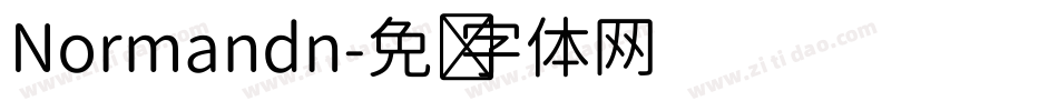 Normandn字体转换