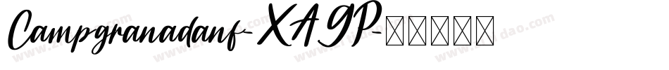 Campgranadanf-XAGP字体转换