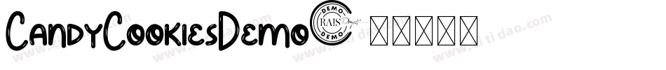 CandyCookiesDemo字体转换