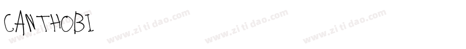 CANTHOBI字体转换