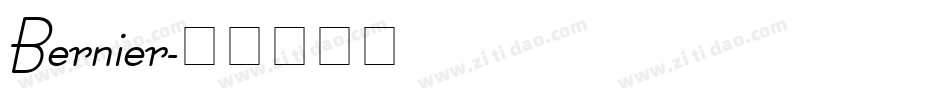 Bernier字体转换