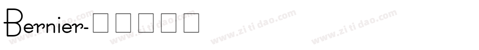 Bernier字体转换