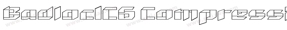 BadlocICG-Compression字体转换