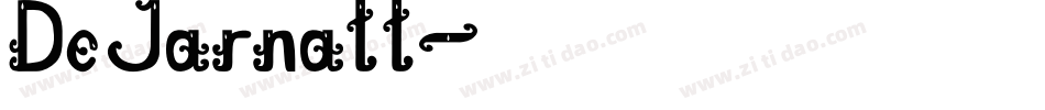 DeJarnatt字体转换