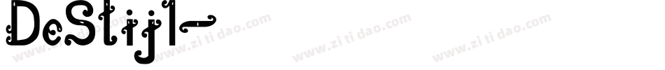 DeStijl字体转换