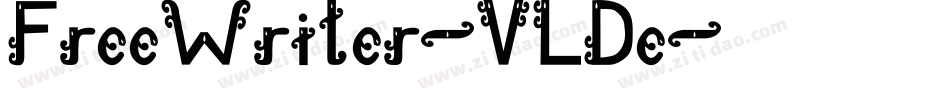 FreeWriter-VLDe字体转换