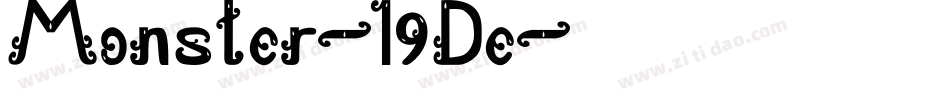 Monster-l9De字体转换
