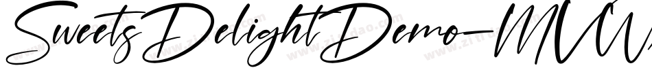 SweetsDelightDemo-MVWxJ字体转换