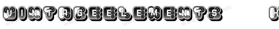VintageElements01-2KEw字体转换