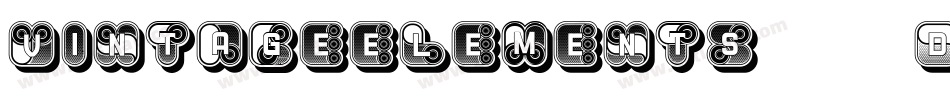 VintageElements010-d856字体转换