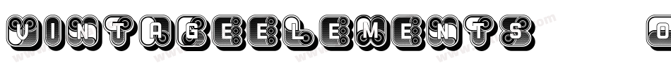 VintageElements018-O9Op字体转换