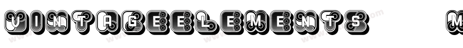 VintageElements04-7mrl字体转换