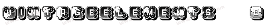 VintageElements06-d8x6字体转换