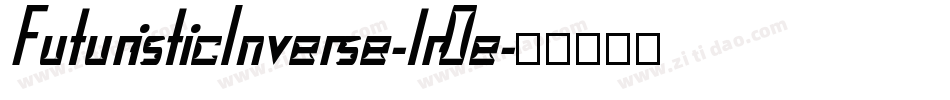 FuturisticInverse-lr0e字体转换