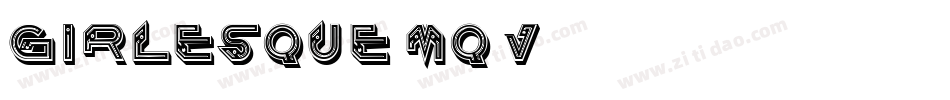 Girlesque-Mq6v字体转换