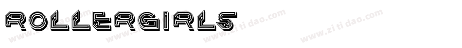 Rollergirls字体转换