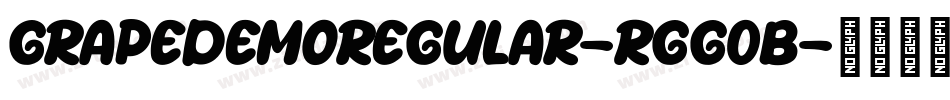 GrapeDemoRegular-rgg0B字体转换