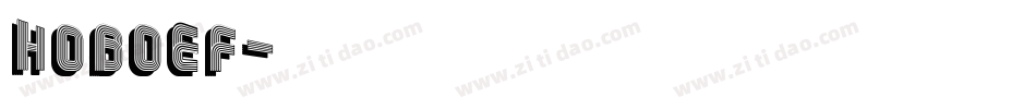 HoboEF字体转换