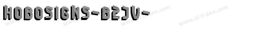 HoboSigns-BzjV字体转换