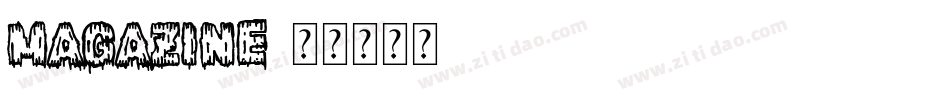 Magazine字体转换
