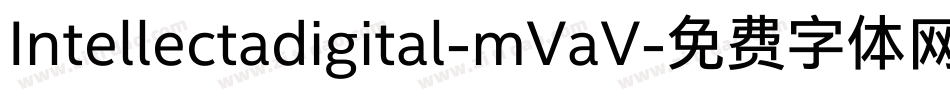 Intellectadigital-mVaV字体转换