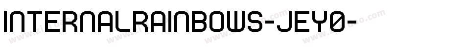 InternalRainbows-jey0字体转换