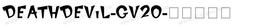 DeathDevil-Gv2O字体转换