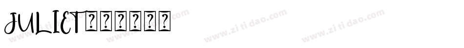 JULIET字体转换