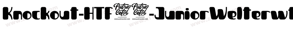 Knockout-HTF30-JuniorWelterwt字体转换