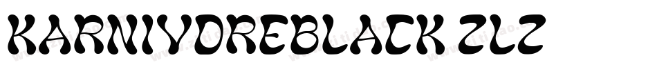 KarnivoreBlack-ZLZ字体转换