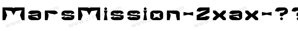 MarsMission-Zxax字体转换