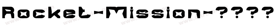 Rocket-Mission字体转换