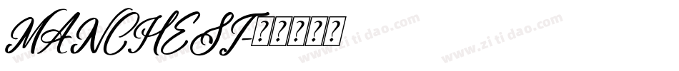 MANCHEST字体转换
