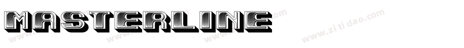 Masterline字体转换