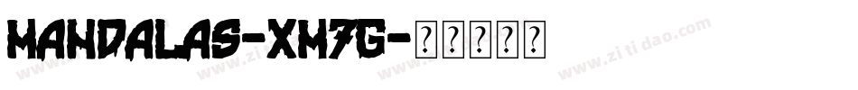 Mandalas-Xm7g字体转换