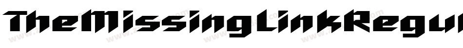 TheMissingLinkRegular-WBqA字体转换