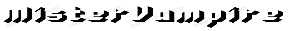 MisterVampire字体转换